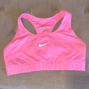 Nike sports bra- light pink